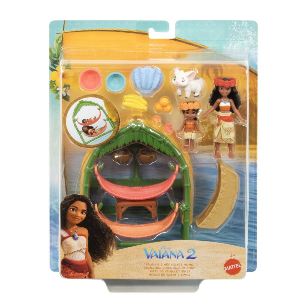 Mattel VAIANA MALÁ BÁBIKA VAIANA A SESTRA V DEDINKE