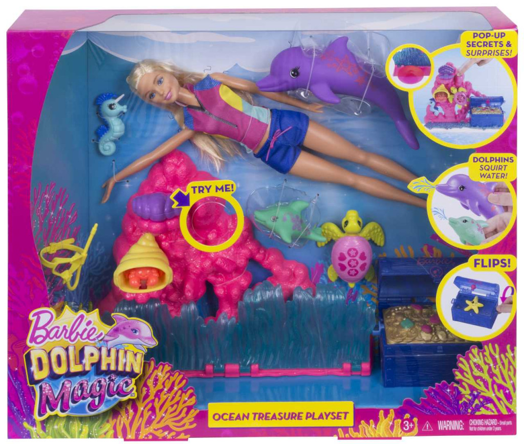Mattel BRB MAGICKÝ DELFÍN HRACÍ SET
