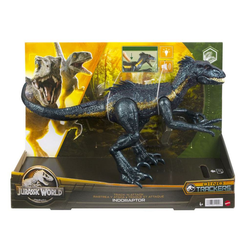 Mattel Jurrasic World útočiaci indoraptor so zvukmi 