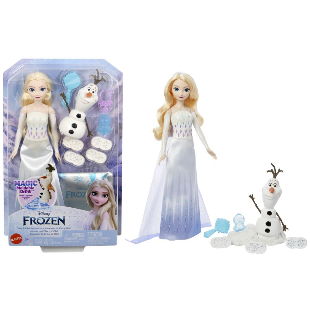 Mattel FROZEN BÁBIKA ELSA A OLAF
