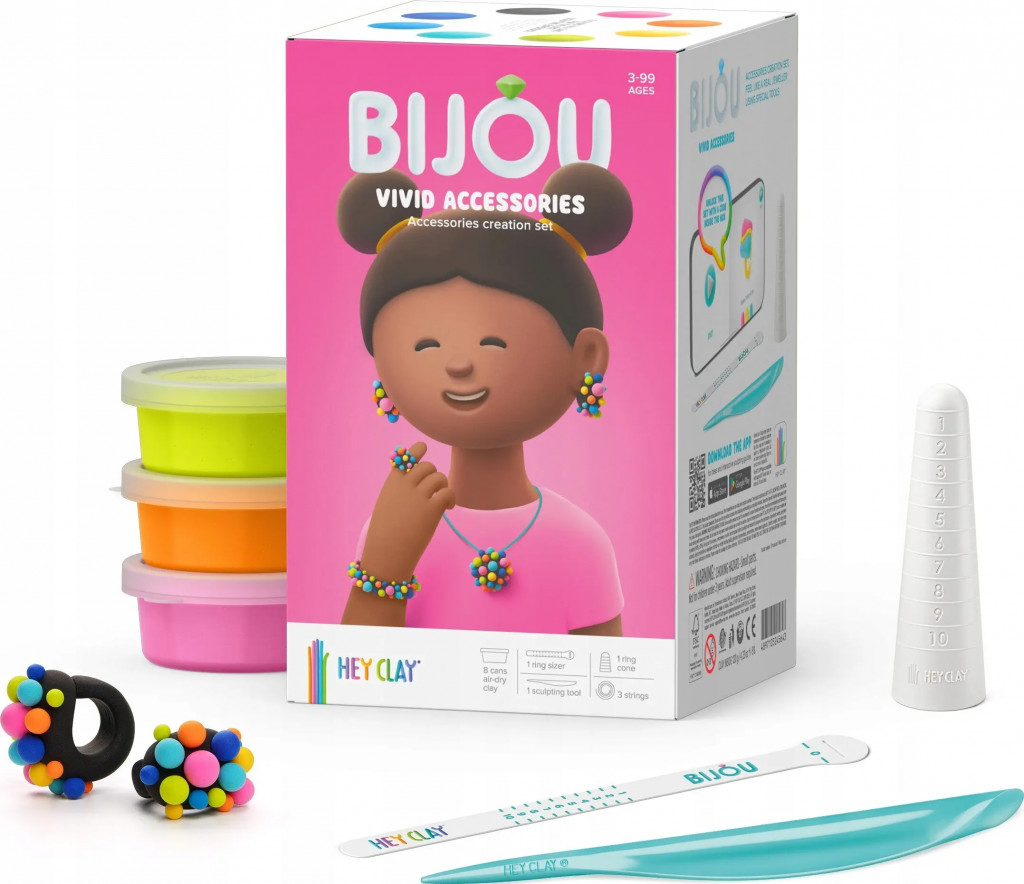Hey Clay Hey Clay Bijou Vivid doplňky