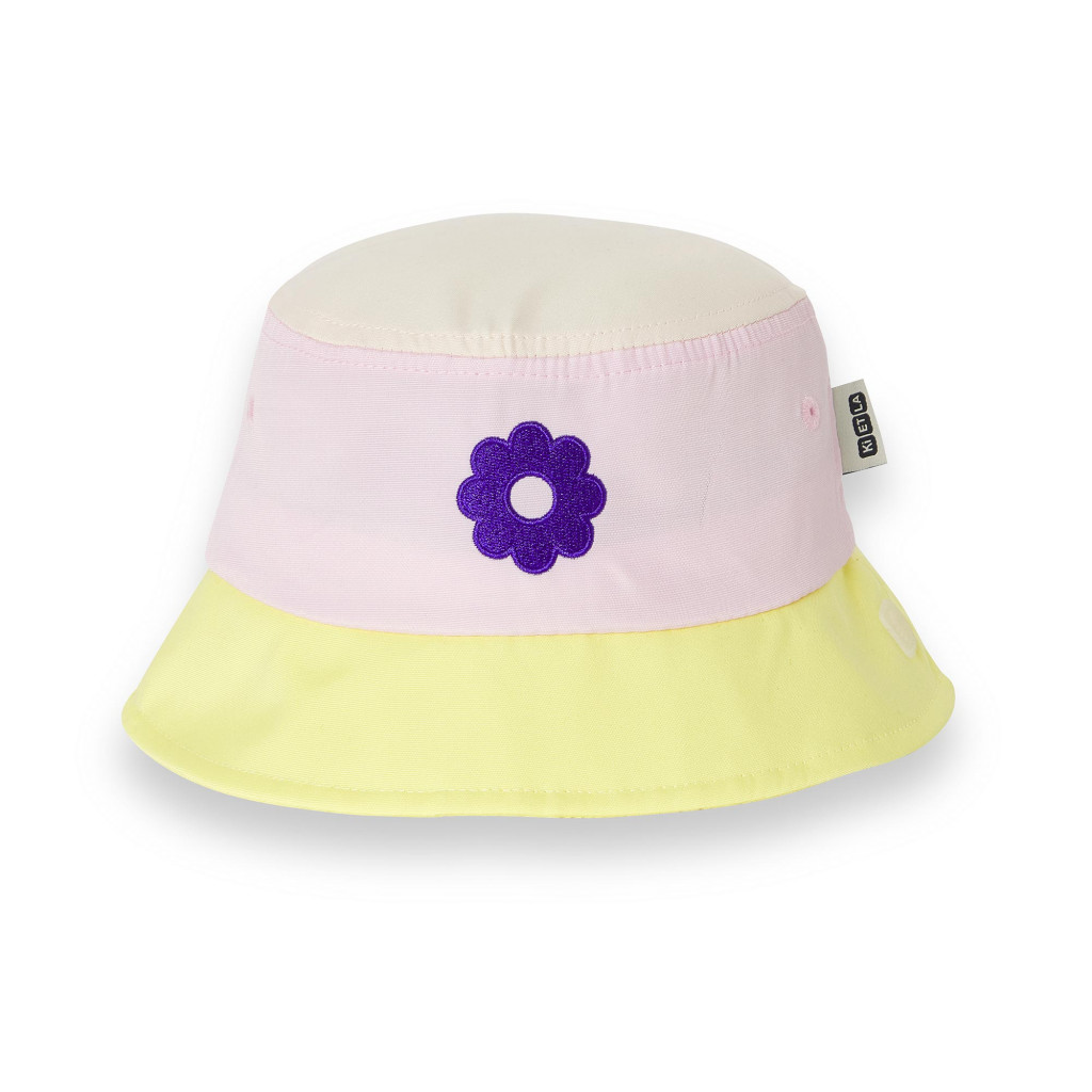 KiETLA||Všetky značky KiETLA ICONIK klobúčik s UV ochranou - Pink Flower (53 - 55 cm)