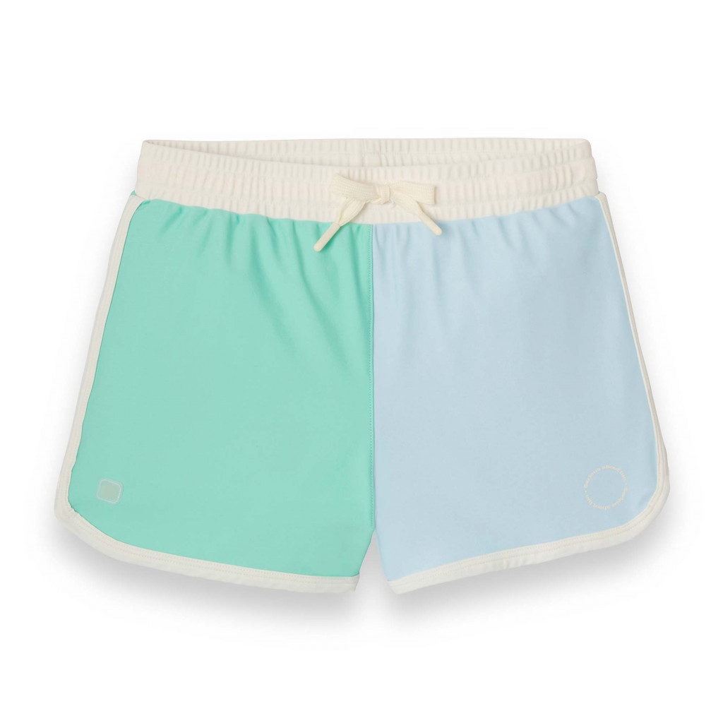 KiETLA||Všetky značky KiETLA ICONIK plavky s UV ochranou - šortky - Blue Green (6-8 rokov)