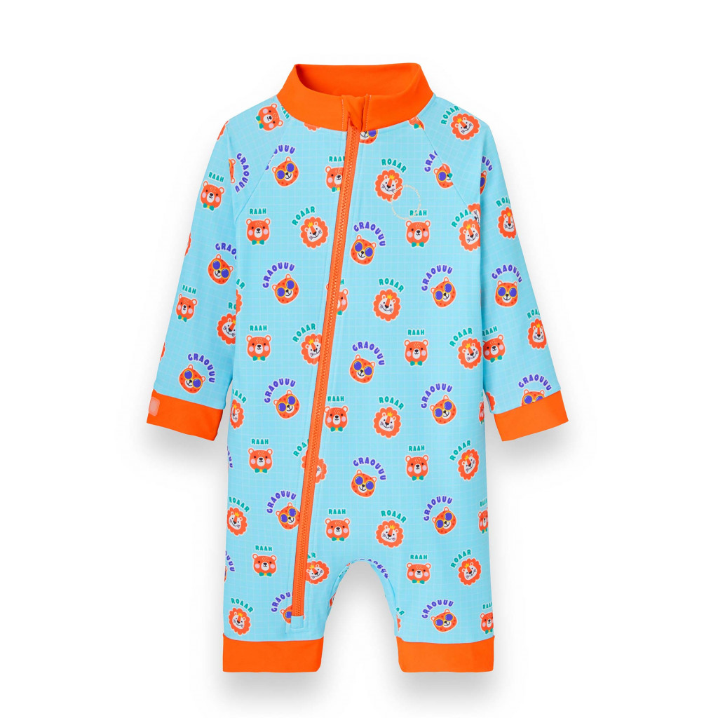 KiETLA||Všetky značky KiETLA ICONIK plavkový overal s UV ochranou - ChaCha Pop (6-12 mesiacov)
