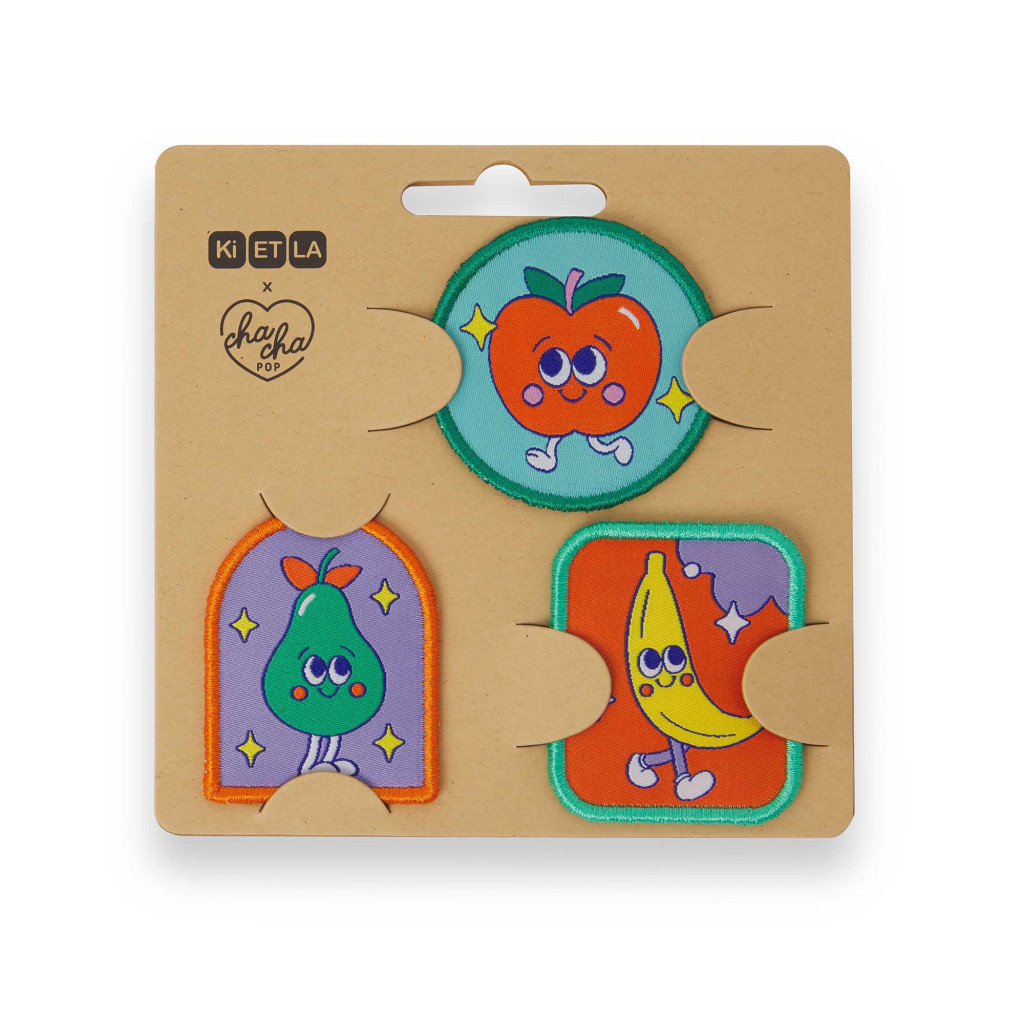 KiETLA||Všetky značky KiETLA nášivky na suchý zips (Fruit)