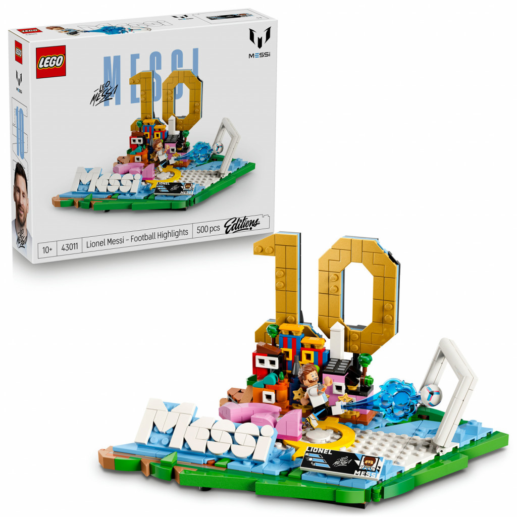 Lego® Lionel Messi – Hviezdne momenty futbalu