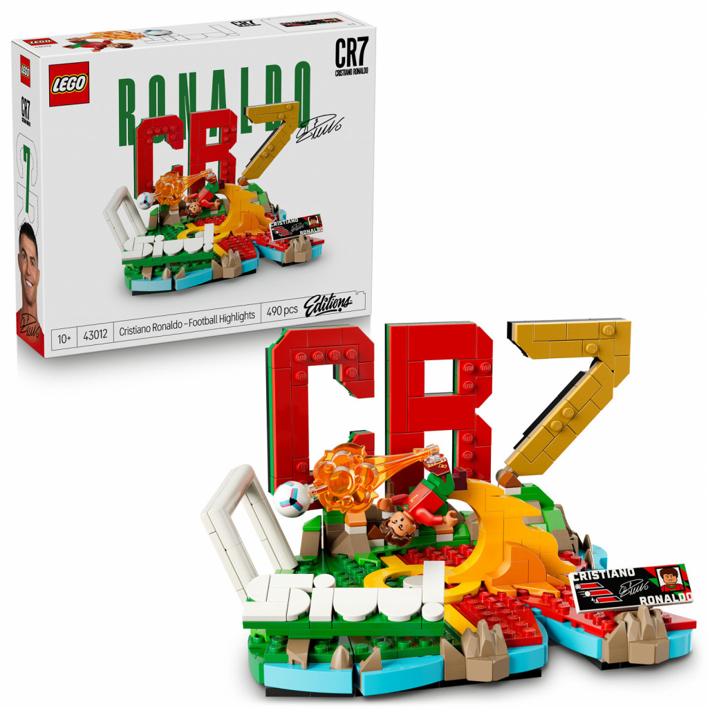 Lego® Cristiano Ronaldo – Hviezdne momenty futbalu