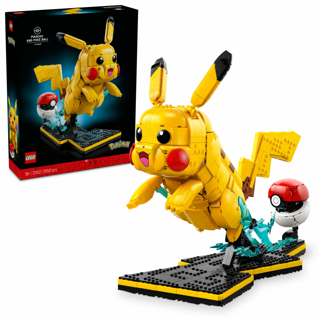 Lego® Pikachu a Poké Ball