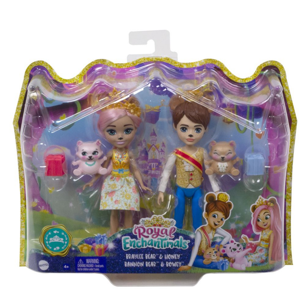 Mattel ENCHANTIMALS KÚZELNÉ PRÍBEHY MEDVEDÍK