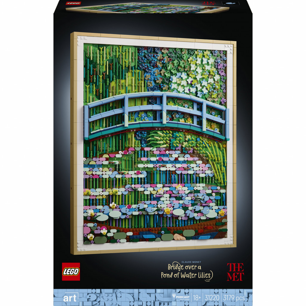 Lego® Claude Monet – Most nad jazierkom s leknami