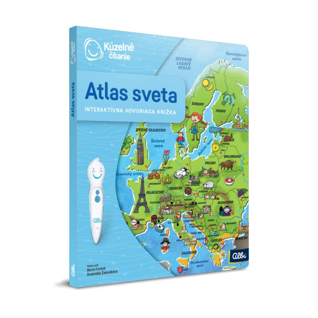 Albi Kniha Atlas sveta