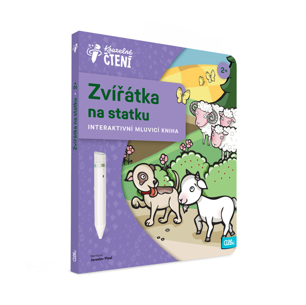 Albi CZ Kniha Zvířátka na statku