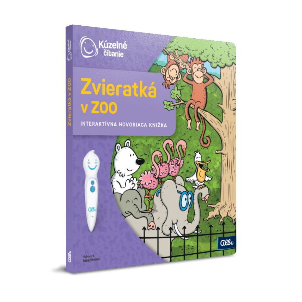 Albi Kniha Zvieratká v ZOO