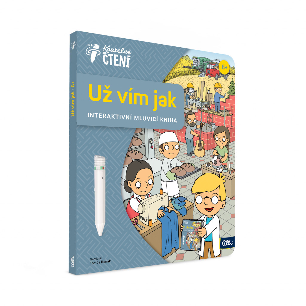 Albi KČ Kniha Už vím jak (velkoformát)