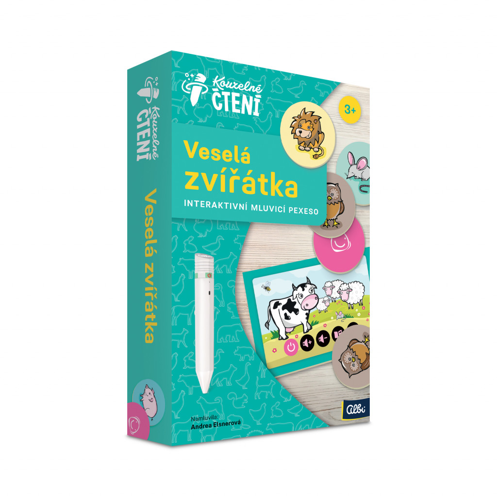 Albi KČ Hra Pexeso - Veselá zvířátka