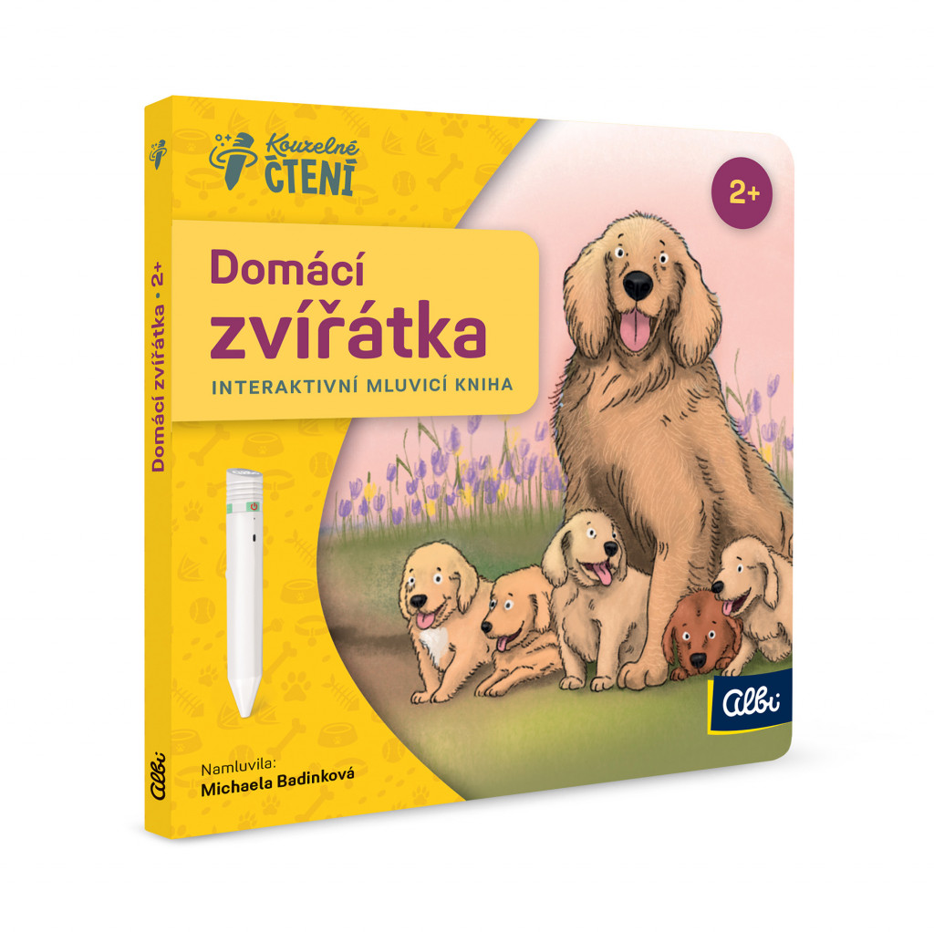 Albi KČ Minikniha pro nejmenší - Domácí zvířátka