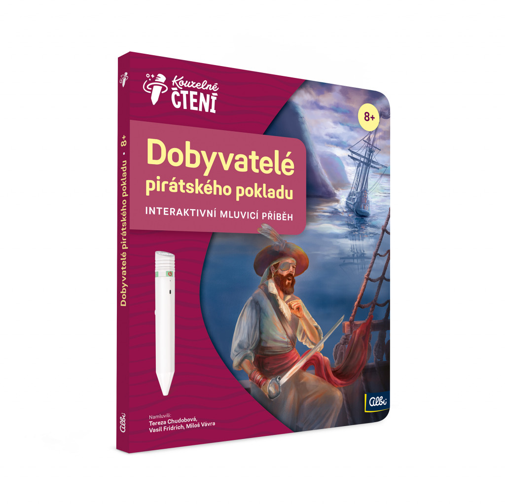 Albi KČ Kniha Dobyvatelé pirátského pokladu