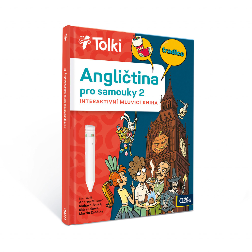 Albi Tolki Kniha AJ pro samouky 2 CZ