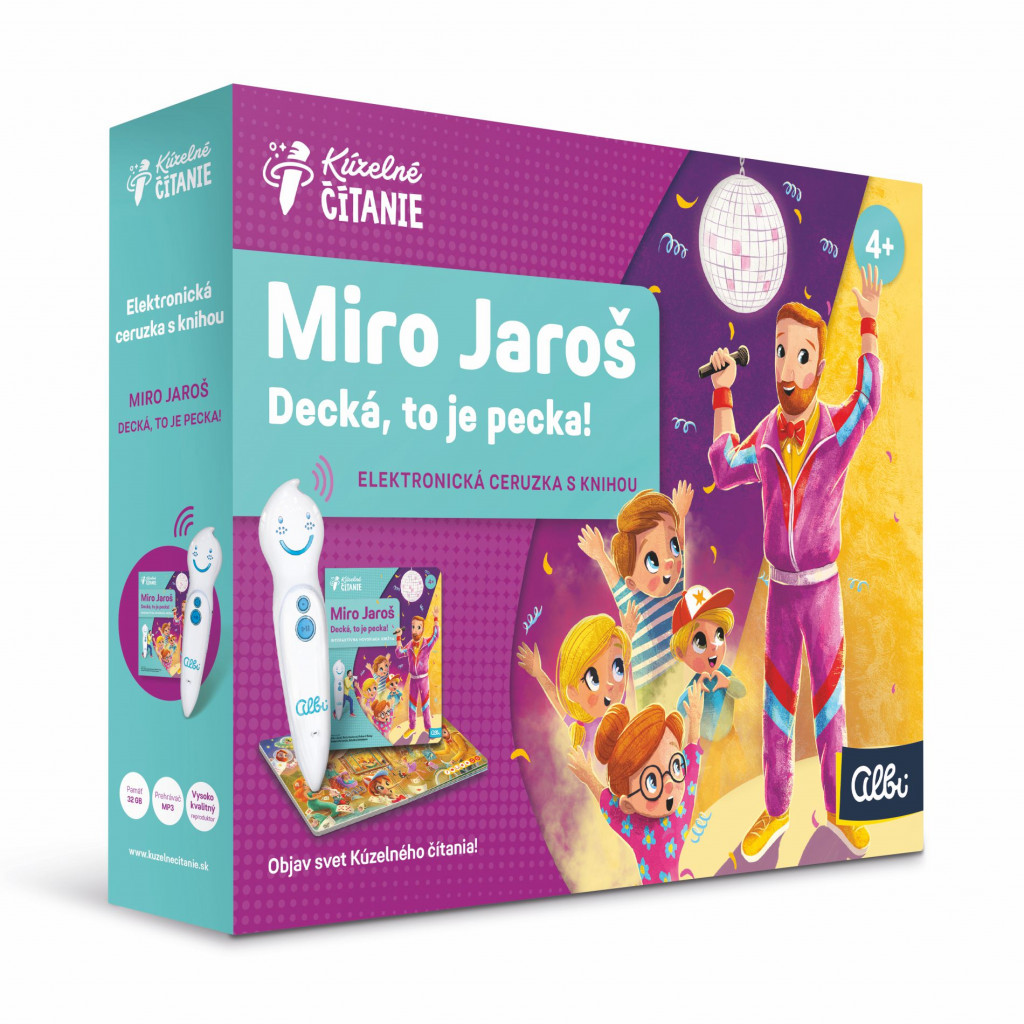 Albi Miro Jaroš: Decká, to je pecka! s elektronickou ceruzkou Albi