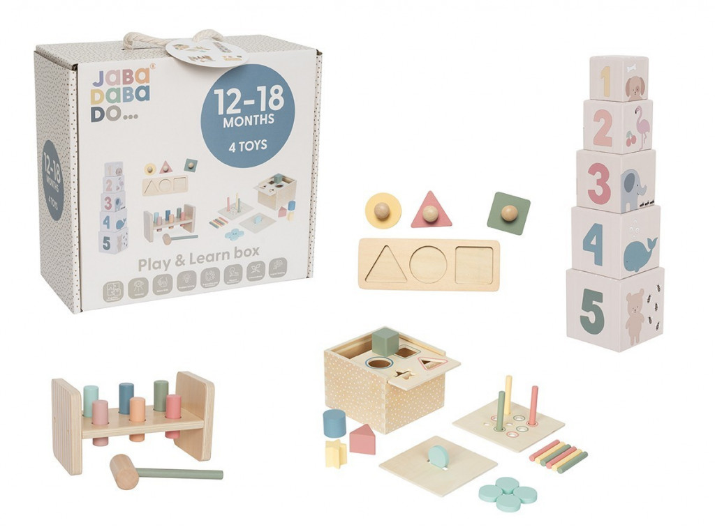 JaBaDaBaDo Box Hra a Učení 12-18 m