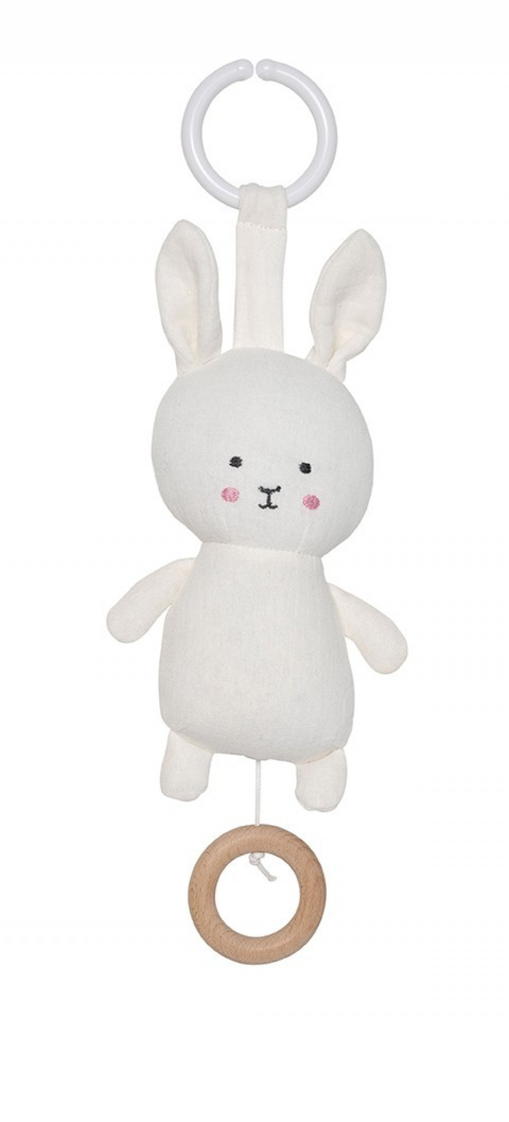 JaBaDaBaDo Bunny Hudební hračka bílá