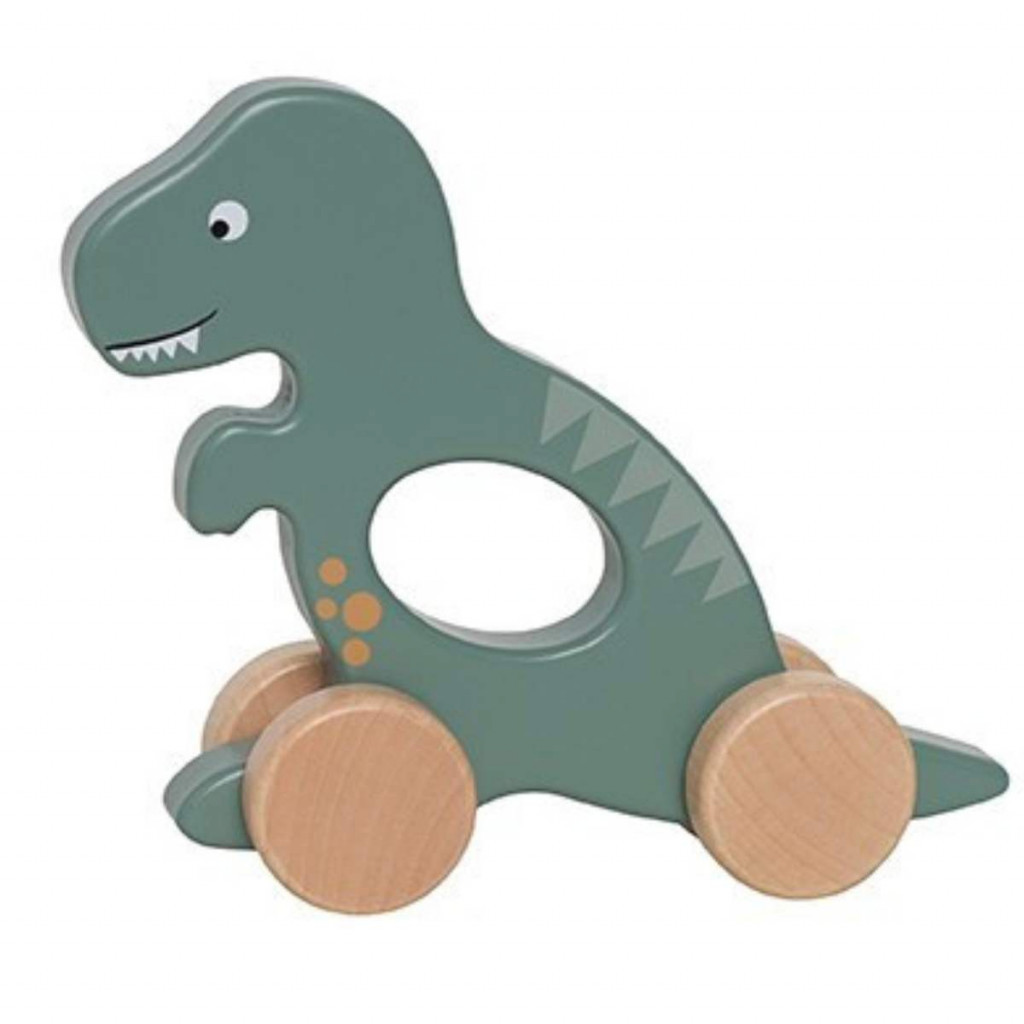 JaBaDaBaDo Dinosaurus na kolečkách zelený