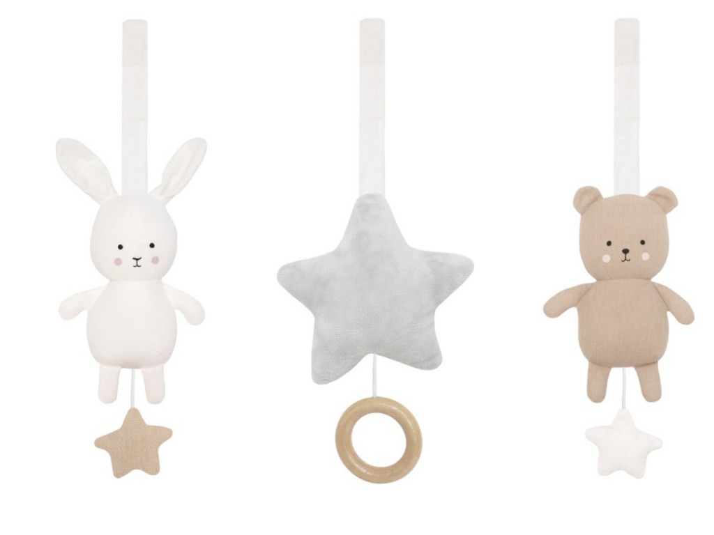 JaBaDaBaDo Hračky na hrazdičku Teddy&Bunny