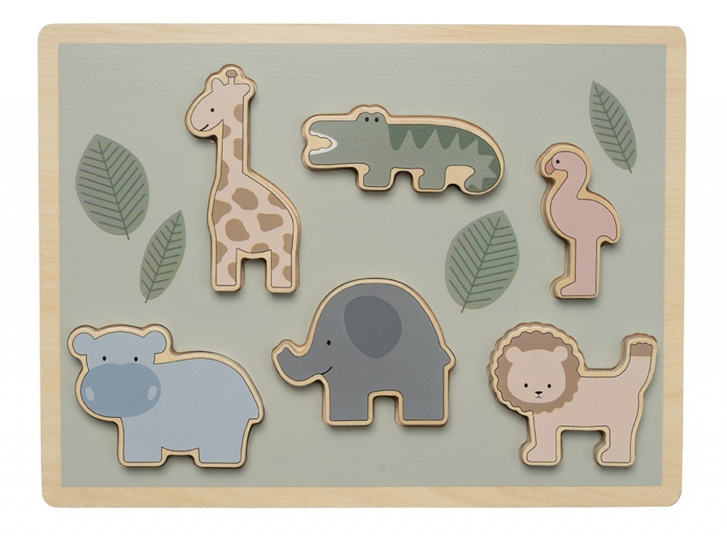 JaBaDaBaDo Puzzle vkládačka Safari