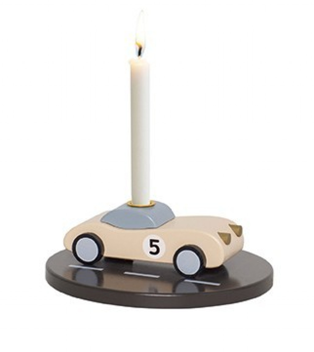 JaBaDaBaDo Stojan na svíčku Auto