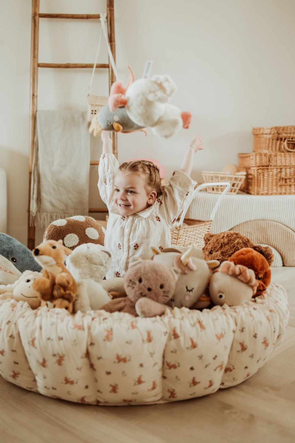 Play&Go Coco Bloom Dětské hnízdo Rabbit