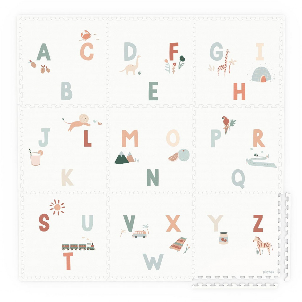 Play&Go Tiloo EEVAA Podložka na hraní a domeček Alphabet