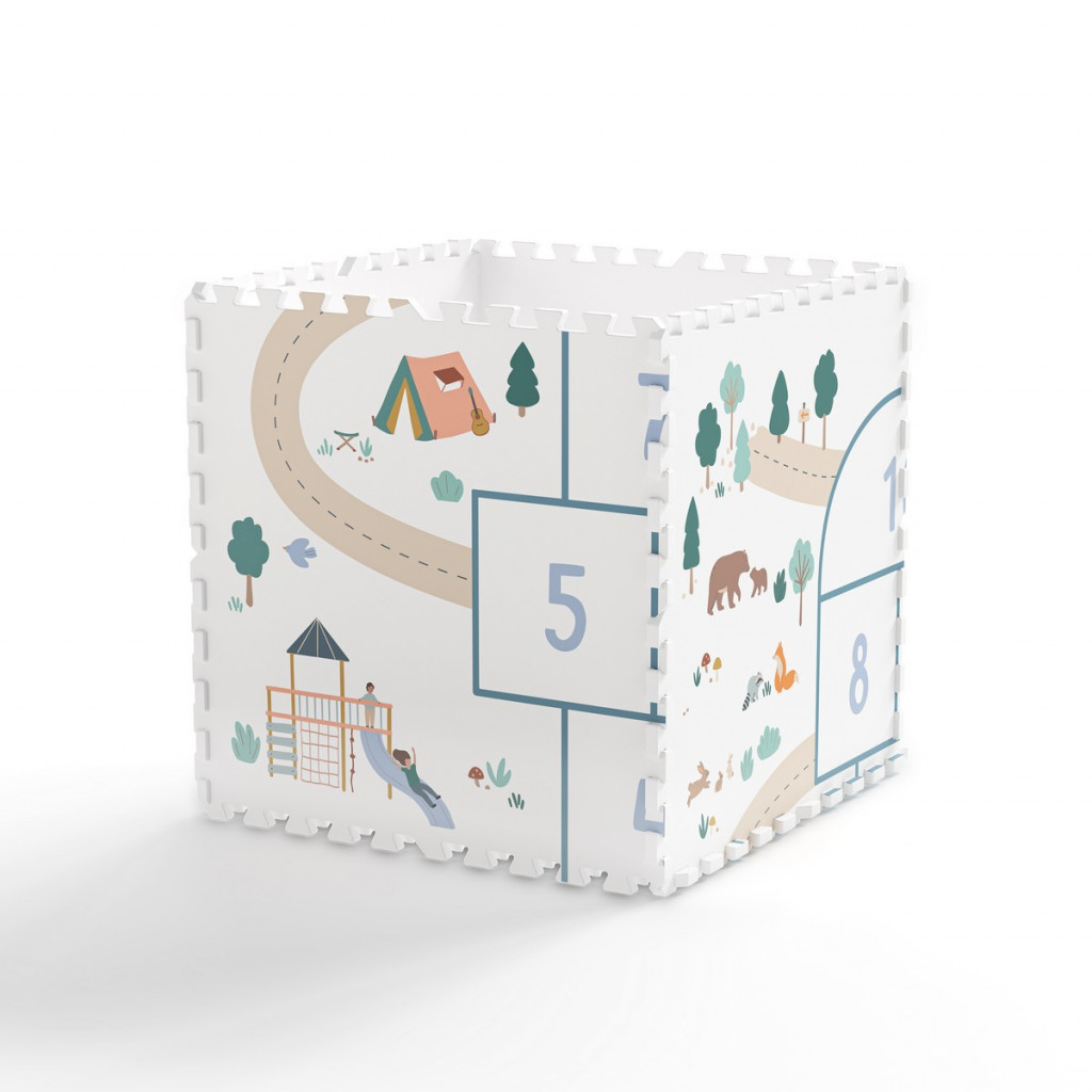 Play&Go Tiloo EEVAA Podložka na hraní a domeček Hopscotch