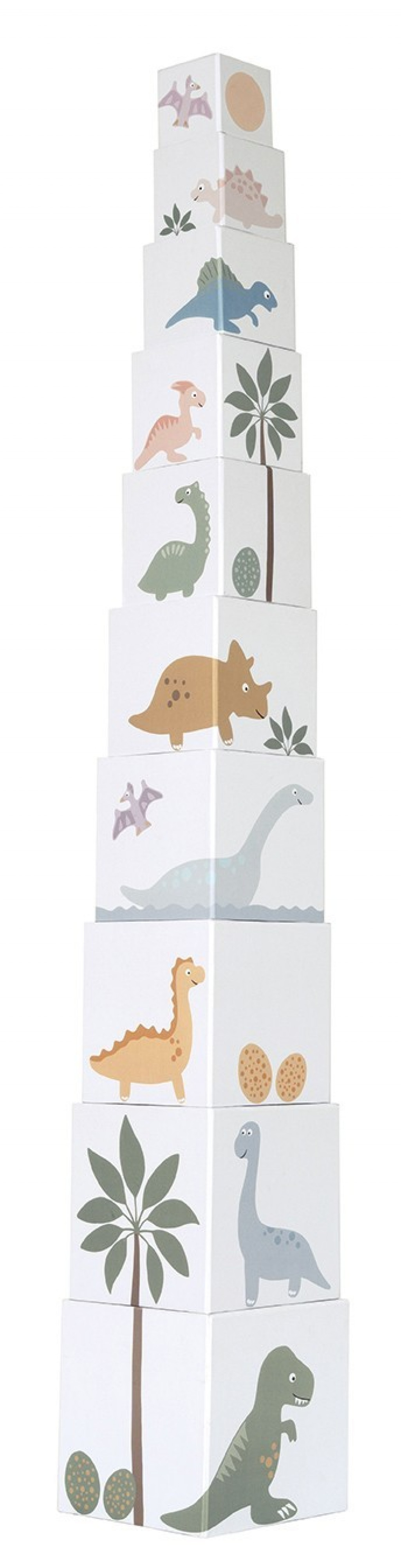 JaBaDaBaDo Stohovací kostky Dino