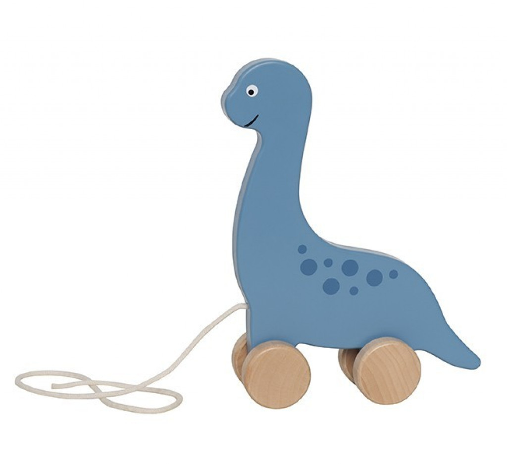 JaBaDaBaDo Tahací dinosaurus modrý