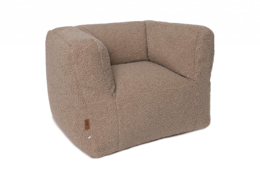 Jollein Křeslo dětské Beanbag Teddy Warm Sand