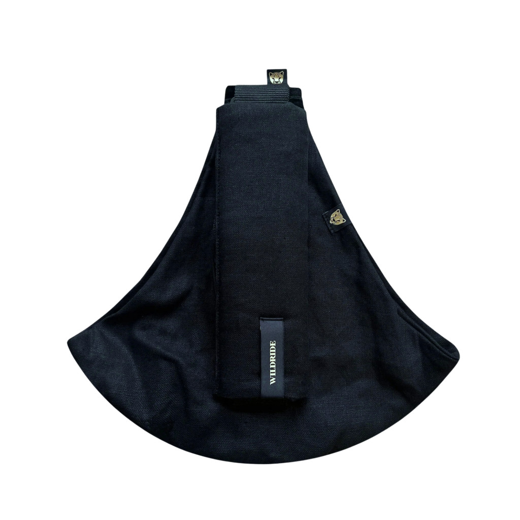 Wildride Detský nosič LINEN Black