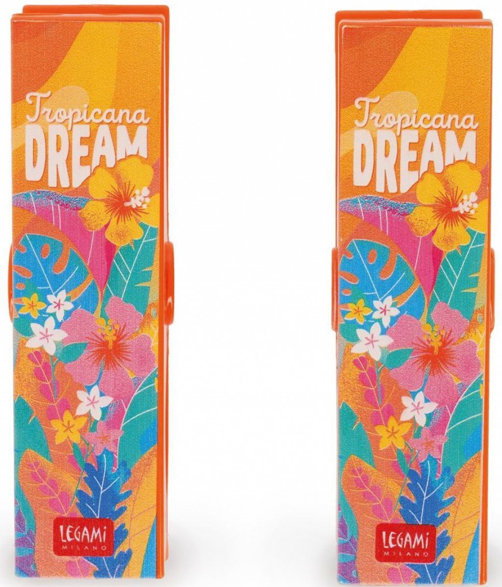 Legami Štipce na osušku Legami Beach Towel Clips - Set Of 2 Beach Towel Clips - Tropicana
