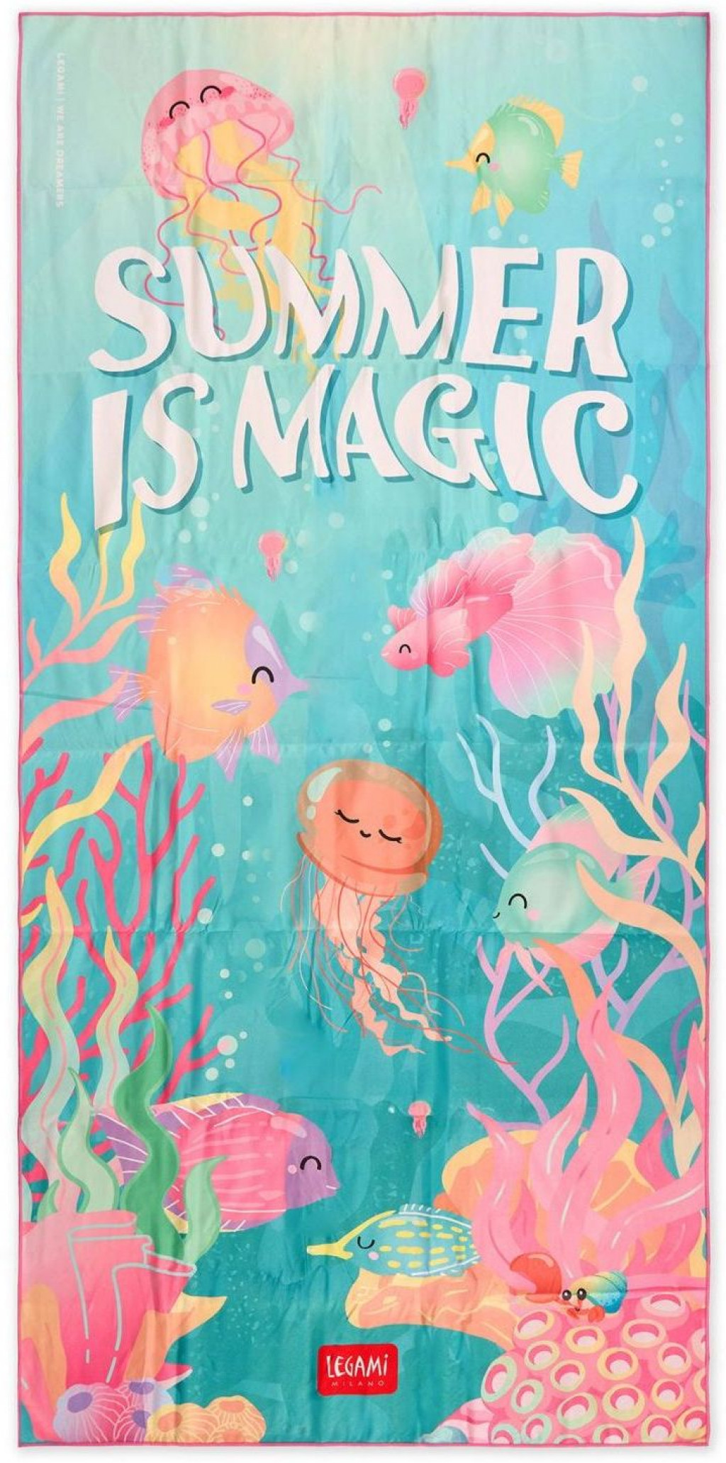 Legami Plážová osuška Legami Beach Towel - Summer Is Magic