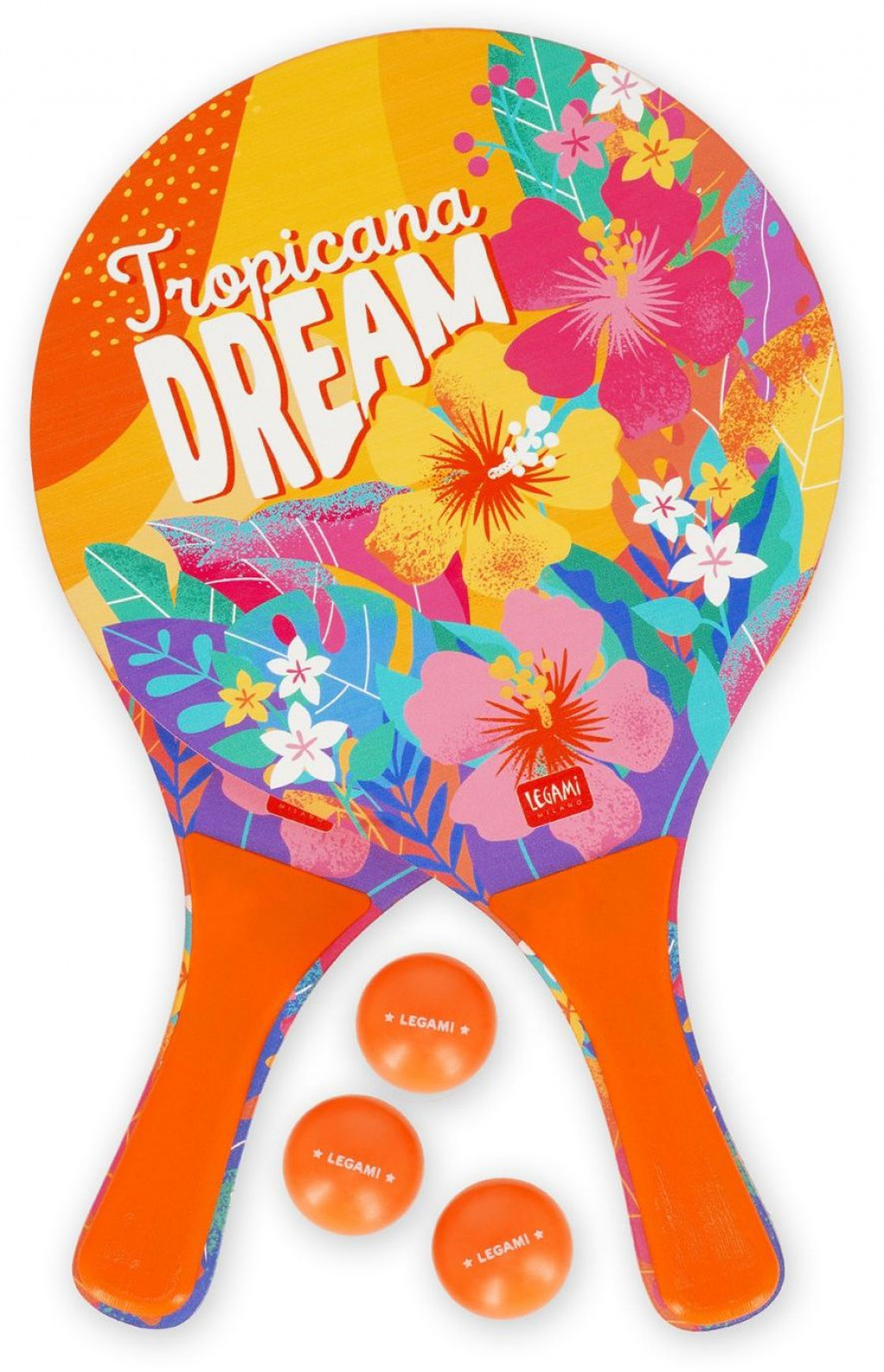 Legami Sada na plážový tenis Legami Beach Rackets - Tropicana Dream