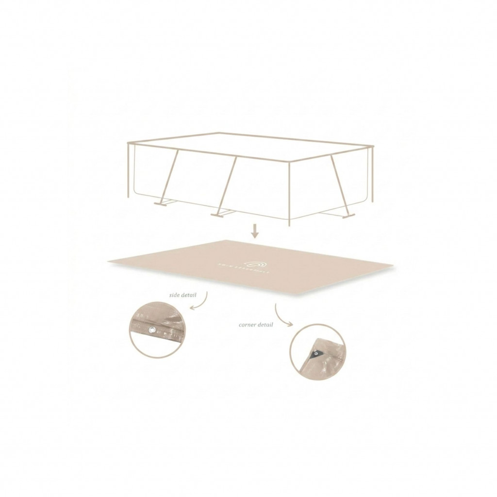 Swim Essentials Podložka pod bazén Essence Sand 300×200