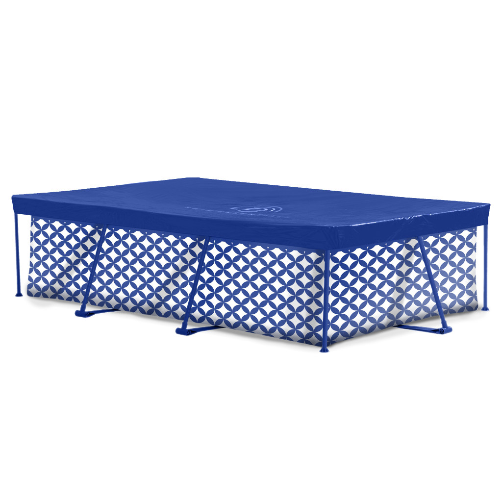 Swim Essentials Krycí plachta na bazén Elegance Dark Blue 260x160