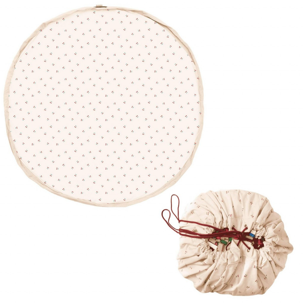 Play&Go Noomad original Hrací deka a Vak na hračky Cherry Cherry