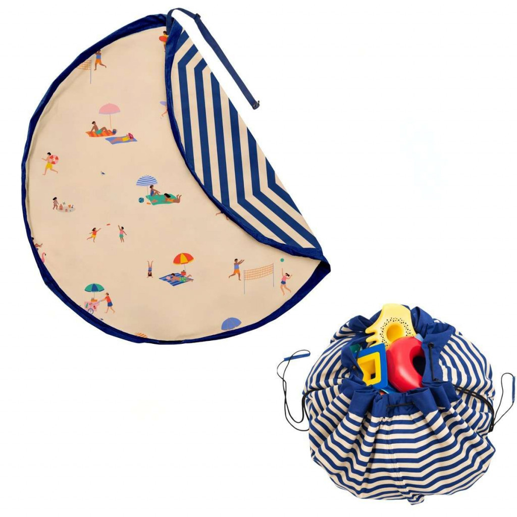 Play&Go Noomad outdoor Hrací deka a Vak na hračky Beach