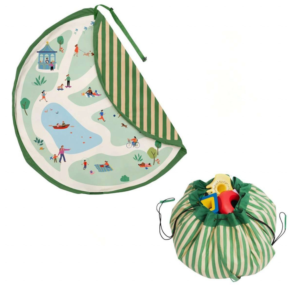 Play&Go Noomad outdoor Hrací deka a Vak na hračky Parc