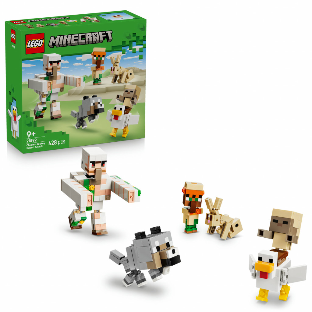 Lego® Kurací džokej a útok v púšti
