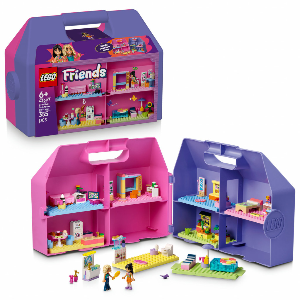 Lego® Kreatívny kufrík s domčekom pre bábiky