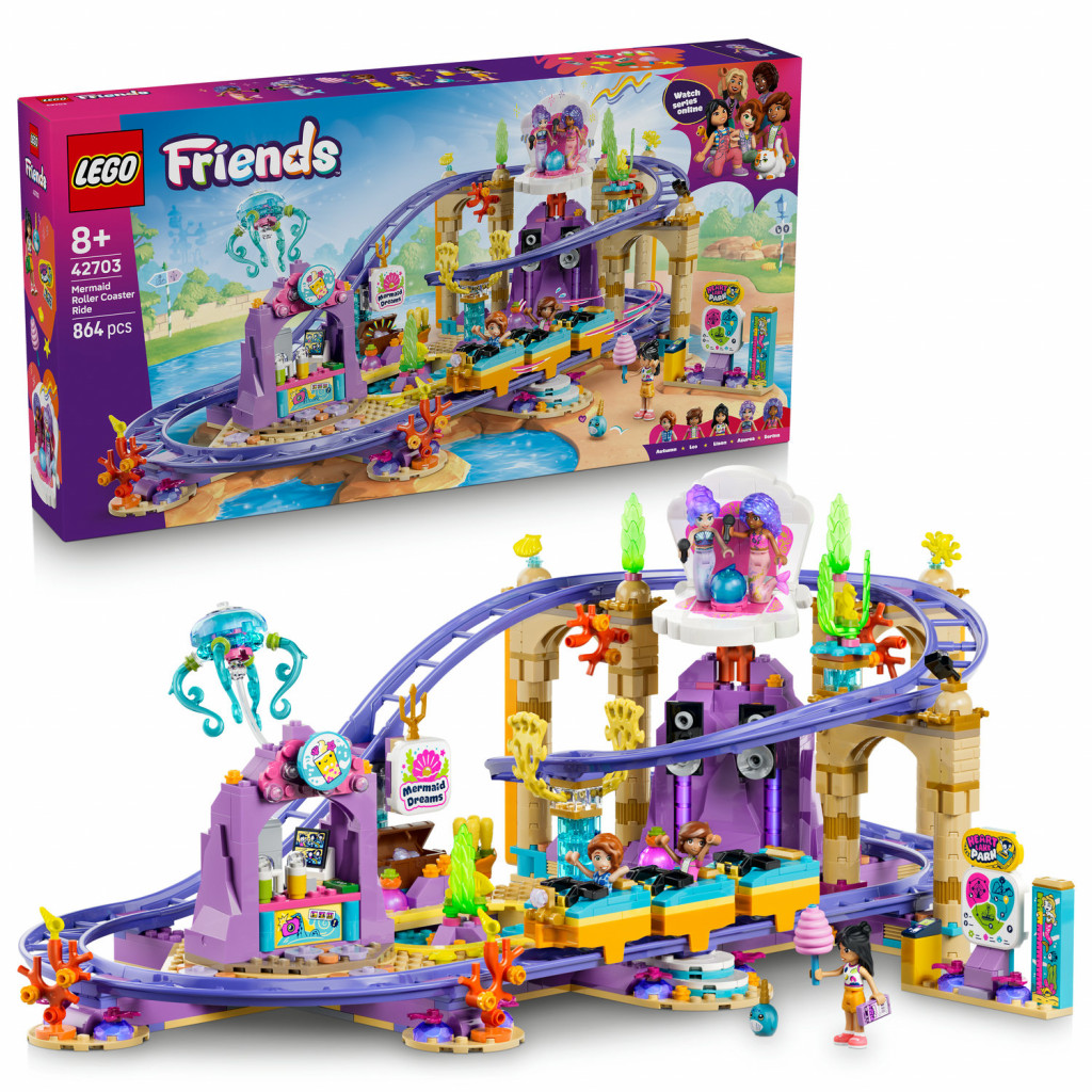 Lego® Jazda na horskej dráhe s morskými vílami