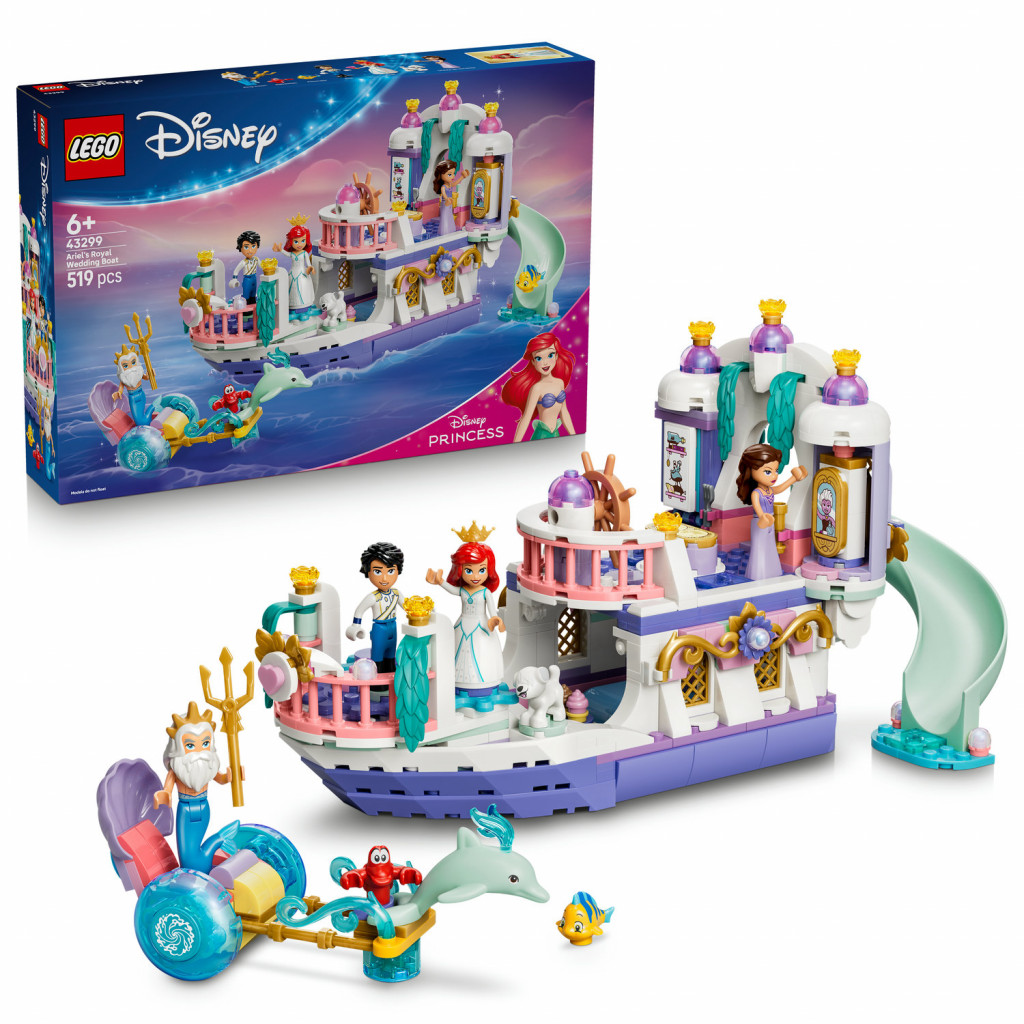 Lego® Arielina kráľovská svadobná loď
