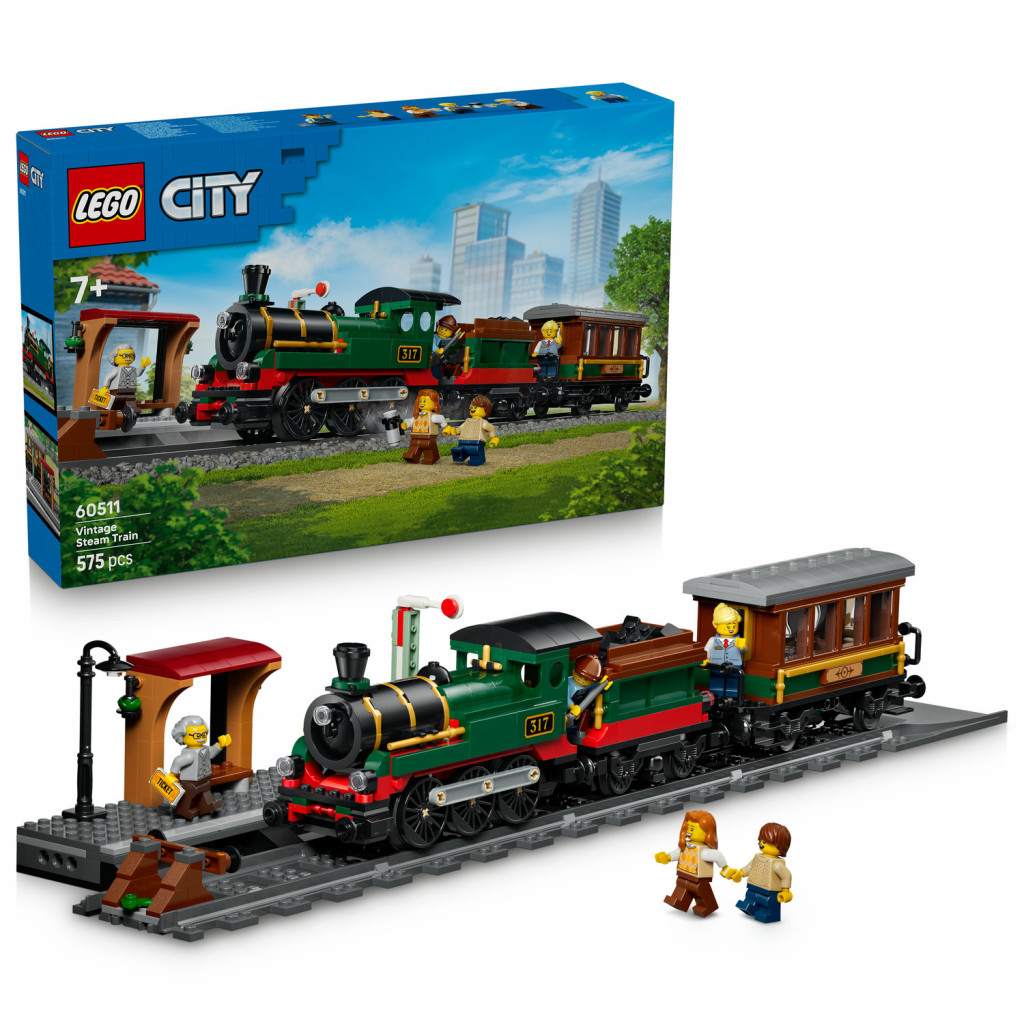Lego® Vintage parný vlak