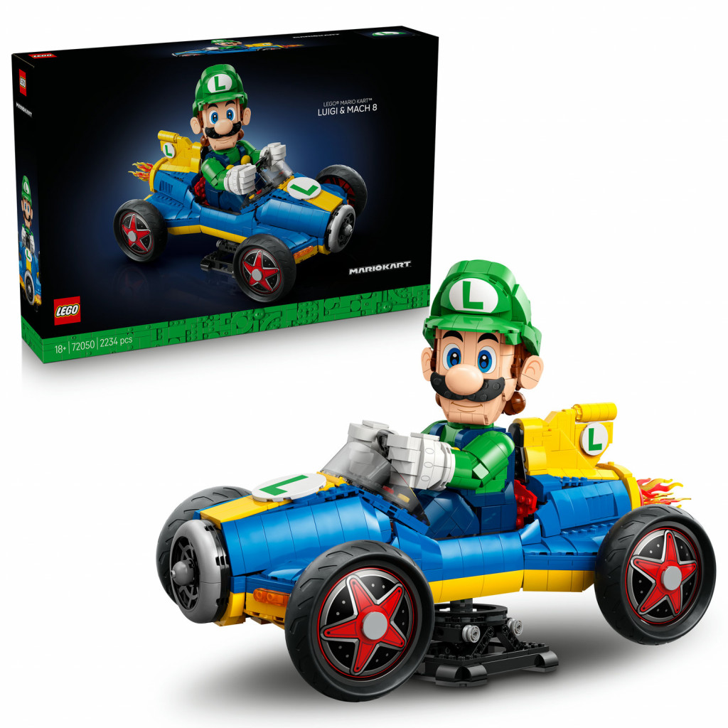 Lego® Mario Kart™ – Luigi a Mach 8
